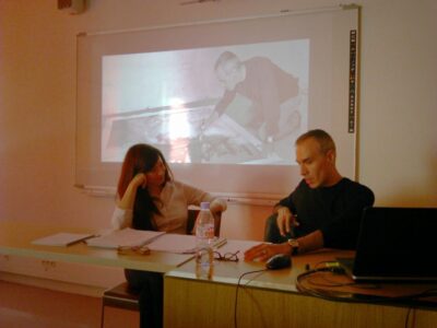 Diálogo entre Agnès Callu y Alexis Yebra